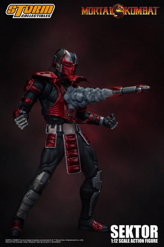 MORTAL KOMBAT 1/12 SCALE ACTION FIGURE SEKTOR | モータルコンバット 1/12 アクションフィギュア セクター