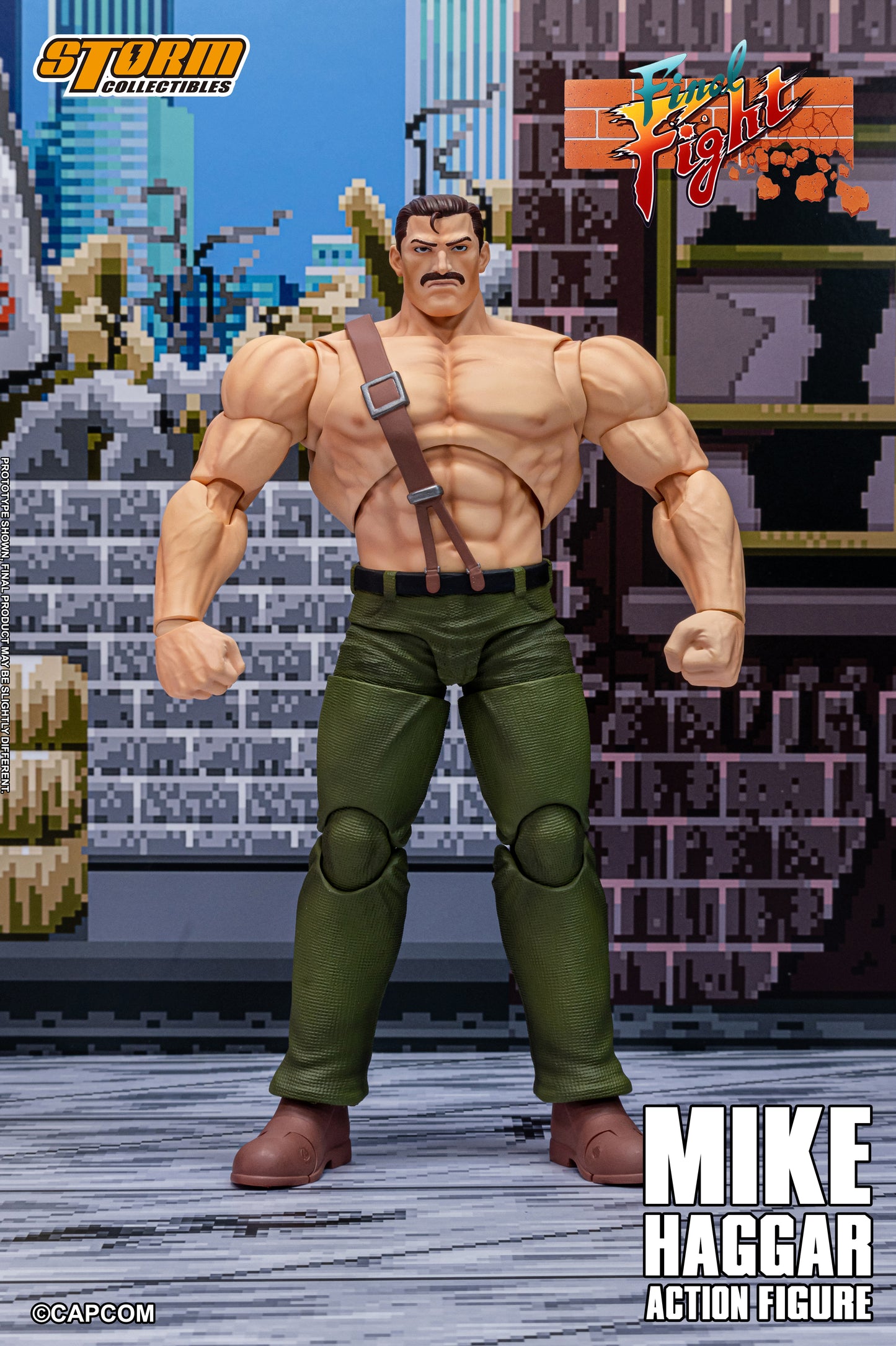 FINAL FIGHT - MIKE HAGGAR Action Figure | ファイナルファイト アクションフィギュア マイク・ハガー