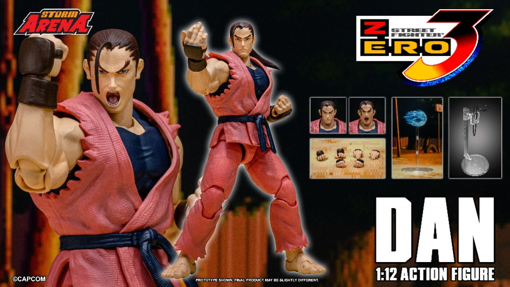STREET FIGHTER ZERO 3 - DAN 1/12 ACTION FIGURE | ストームアリーナ