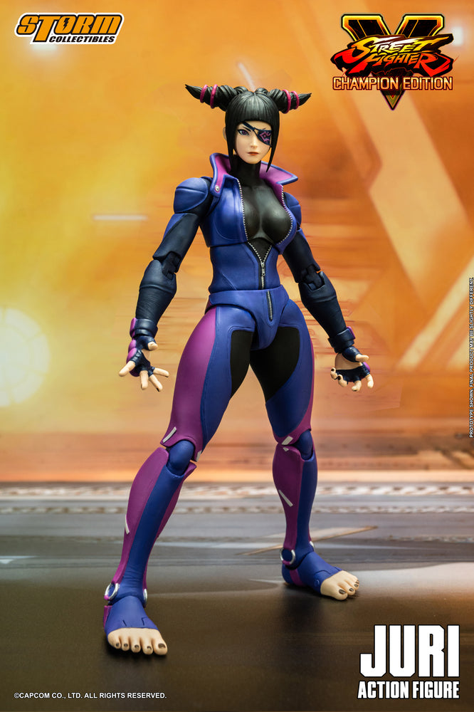 STREET FIGHTER V CHAMPION EDITION - JURI ACTION FIGURE | ストリートファイターV チャンピオンエディション アクションフィギュア ハン・ジュリ