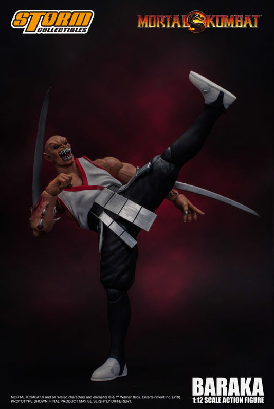 MORTAL KOMBAT 1/12 SCALE ACTION FIGURE BARAKA モータルコンバット 1/12 アクションフィギュア バラカ