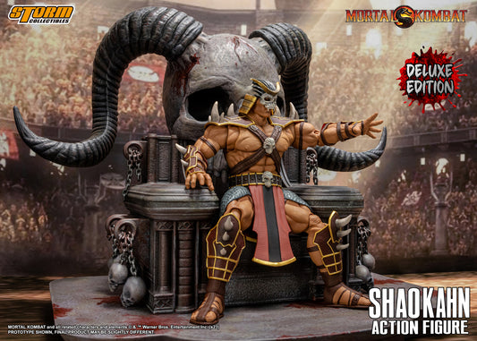 MORTAL KOMBAT 1/12 SCALE ACTION FIGURE SHAO KAHN DELUXE EDITION | モータルコンバット アクションフィギュア シャオ・カーン デラックス エディション