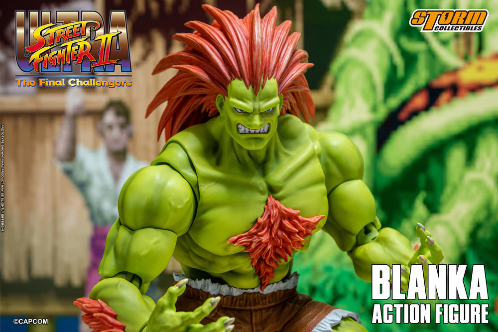 ULTRA STREET FIGHTER II THE FINAL CHALLENGERS - BLANKA ACTION FIGURE | ウルトラストリートファイターII ザ・ファイナルチャレンジャーズ アクションフィギュア ブランカ