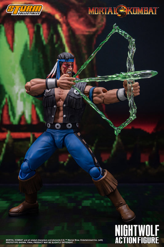 MORTAL KOMBAT 1/12 SCALE ACTION FIGURE NIGHTWOLF | モータルコンバット アクションフィギュア ナイトウルフ