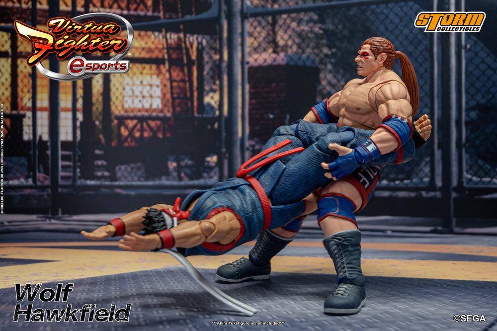VIRTUA FIGHTER ESPORTS - WOLF HAWKFIELD ACTION FIGURE | バーチャファイター Eスポーツ アクションフィギュア ウルフ・ホークフィールド