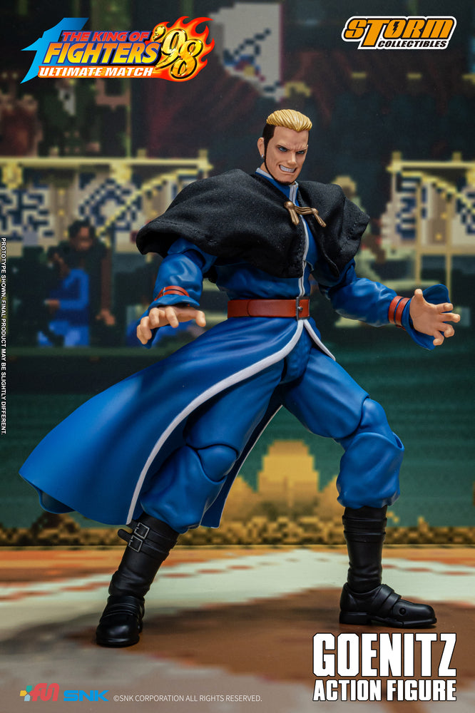 THE KING OF FIGHTERS ’98 ULTIMATE MATCH GOENITZ ACTION FIGURE | ザ・キング・オブ・ファイターズ '98 アルティメットマッチ アクションフィギュア ゲーニッツ