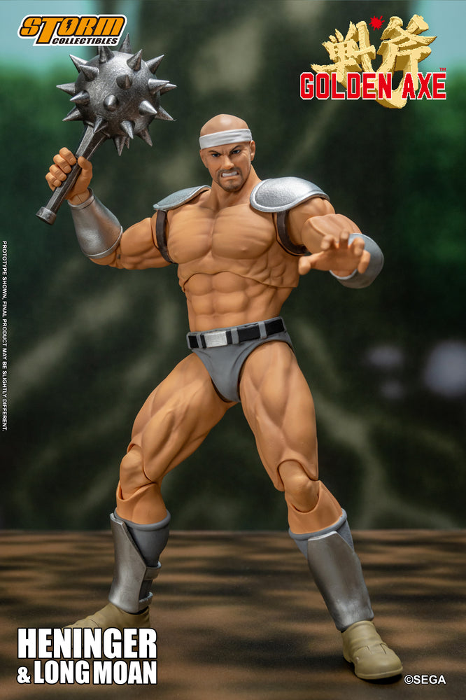 GOLDEN AXE ACTION FIGURE 2 PACKS HENINGER & LONG MOAN | ゴールデンアックス アクションフィギュア ヘニンガー&ロングモーン 2パック