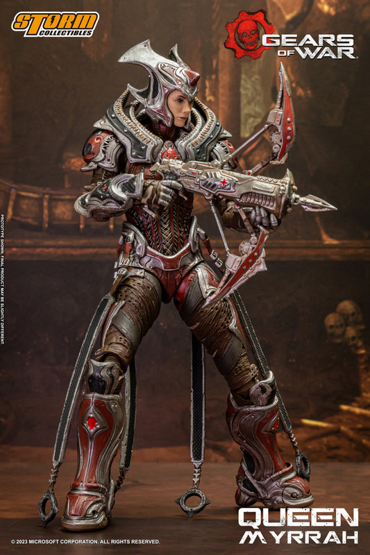 GEARS OF WAR - QUEEN MYRRAH ACTION FIGURE GEARS OF WAR | (ギアーズ・オブ・ウォー) アクションフィギュア クイーン・ミラ