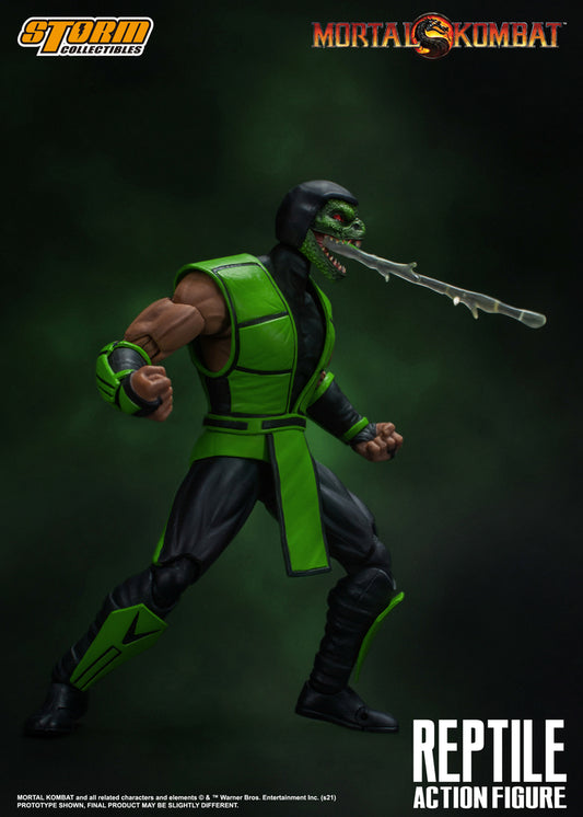 MORTAL KOMBAT 1/12 SCALE ACTION FIGURE REPTILE | モータルコンバット アクションフィギュア リープテイル
