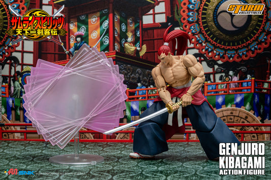 SAMURAI SHODOWN VI - GENJURO KIBAGAMI ACTION FIGURE | サムライスピリッツ 天下一剣客伝 アクションフィギュア 牙神幻十郎