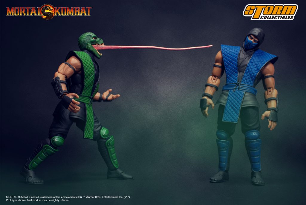 MORTAL KOMBAT 1/12 VS SERIES KLASSIC REPTILE | モータルコンバット 1/12 アクションフィギュア VS シリーズ クラシック リープテイル