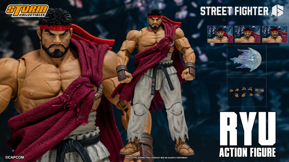 ストリートファイター6 リュウ　フィギュア STREET FIGHTER 6 - RYU ACTION FIGURE | ストリートファイター6
