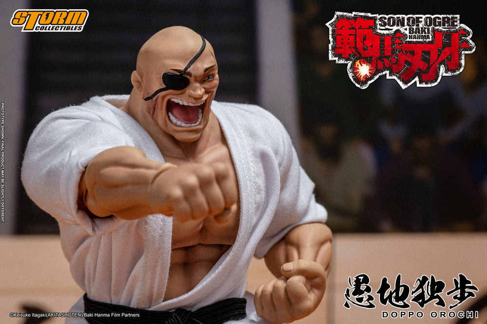 BAKI HANMA: SON OF OGRE - DOPPO OROCHI ACTION FIGURE | 『範馬刃牙』 アクションフィギュア 愚地独歩