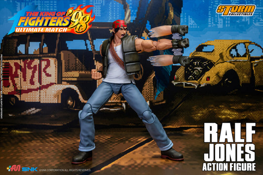 THE KING OF FIGHTERS ’98 ULTIMATE MATCH RALF JONES ACTION FIGURE | ザ・キング・オブ・ファイターズ '98 アルティメットマッチ アクションフィギュア ラルフ・ジョーンズ
