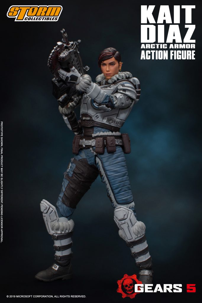 GEARS 5 - KAIT DIAZ ARCTIC ARMOR ACTION FIGURE Gears 5 | (ギアーズ5) アクションフィギュア ケイト・ディアス アークティックアーマー