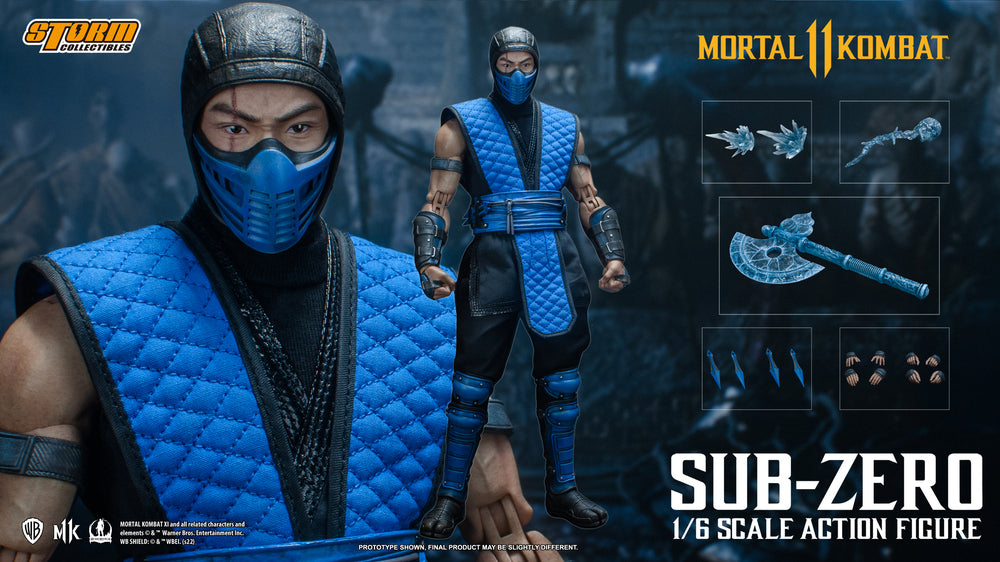 MORTAL KOMBAT XI1/6 SCALE ACTION FIGURE SUB-ZERO | モータルコンバット11 1/6 アクションフィギュア サブゼロ