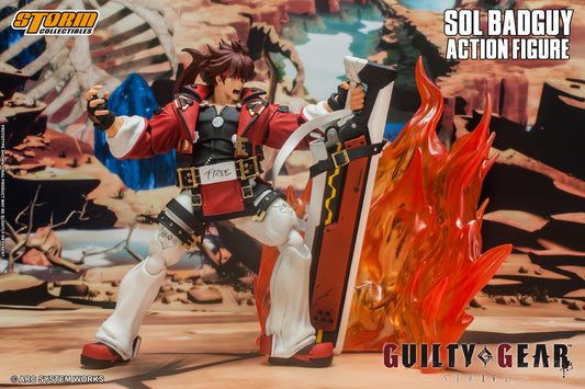 GUILTY GEAR -STRIVE- ACTION FIGURE SOL BADGUY GUILTY GEAR -STRIVE- | アクションフィギュア ソル=バッドガイ