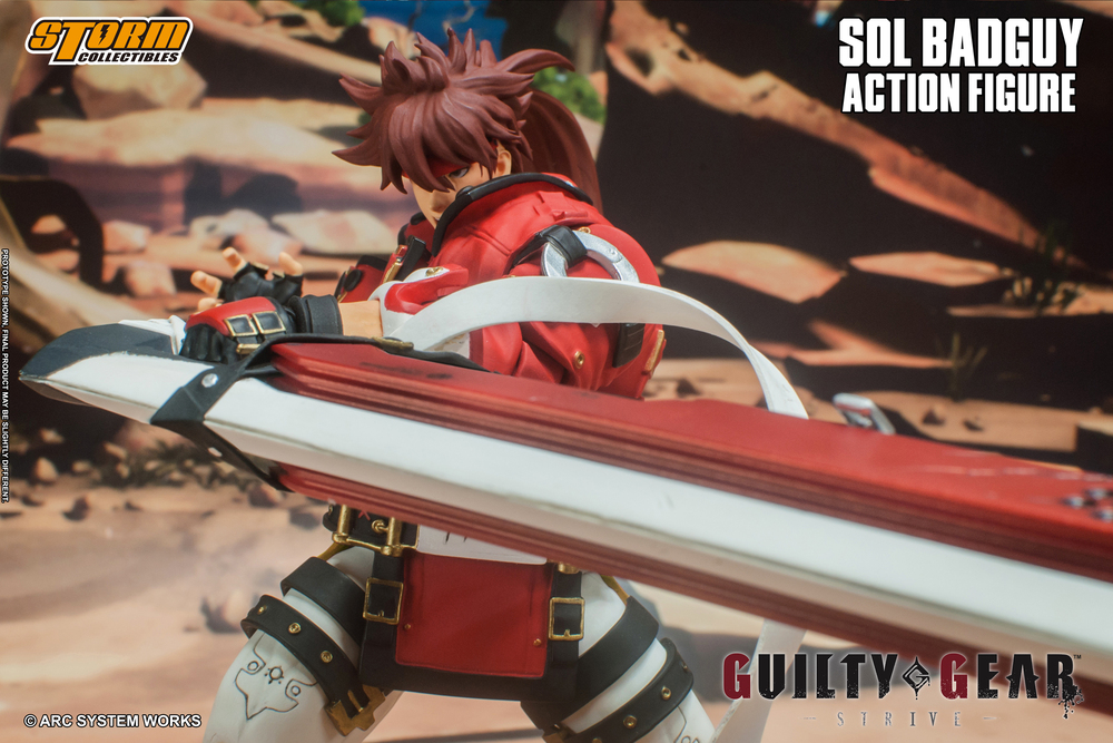 GUILTY GEAR -STRIVE- アクションフィギュア ソル=バッドガイ | Storm Collectibles 公式日本語ページ