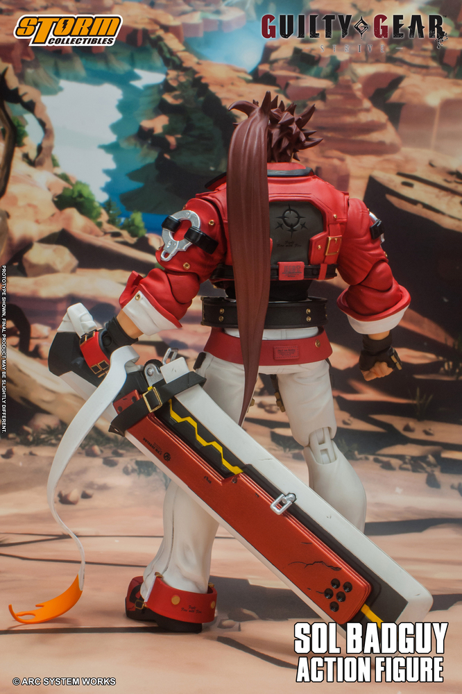 GUILTY GEAR -STRIVE- アクションフィギュア ソル=バッドガイ | Storm Collectibles 公式日本語ページ