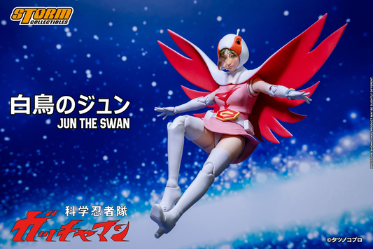 GATCHAMAN - JUN THE SWAN ACTION FIGURE | 科学忍者隊ガッチャマン アクションフィギュア G-3号 白鳥のジュン