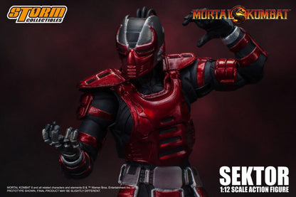 MORTAL KOMBAT 1/12 SCALE ACTION FIGURE SEKTOR | モータルコンバット 1/12 アクションフィギュア セクター
