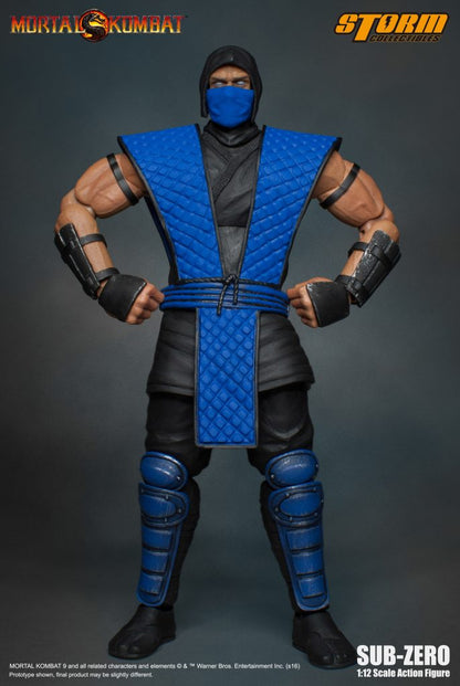 MORTAL KOMBAT 1/12 VS SERIES KLASSIC SUB-ZERO | モータルコンバット 1/12 アクションフィギュア VS シリーズ クラシック サブゼロ