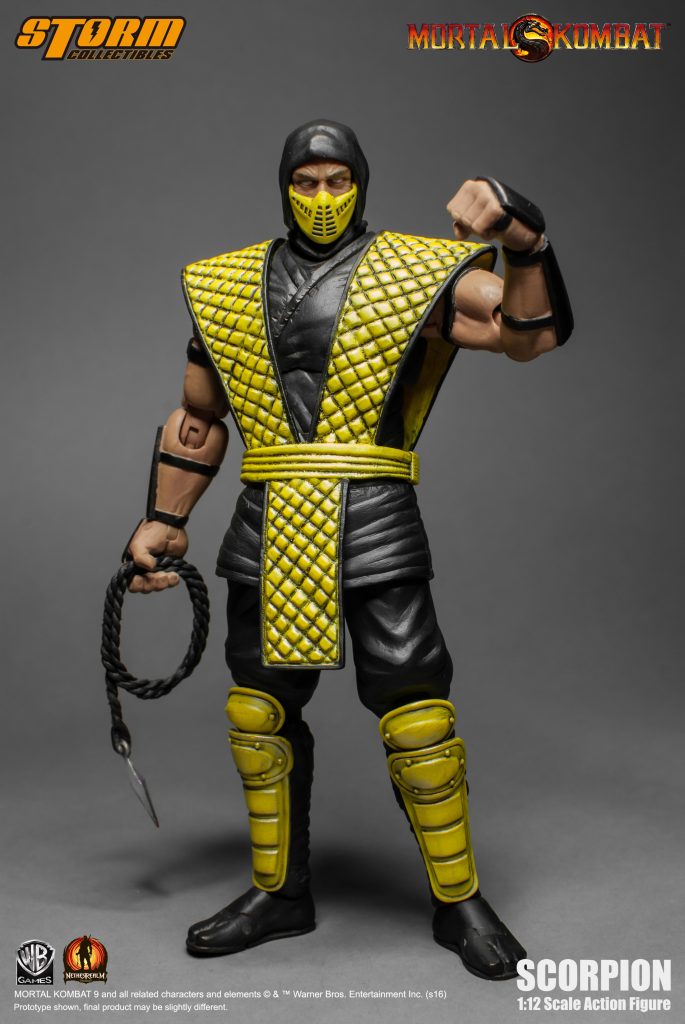 MORTAL KOMBAT 1/12 VS SERIES KLASSIC SCORPION | モータルコンバット 1/12 アクションフィギュア VS シリーズ クラシック スコーピオン