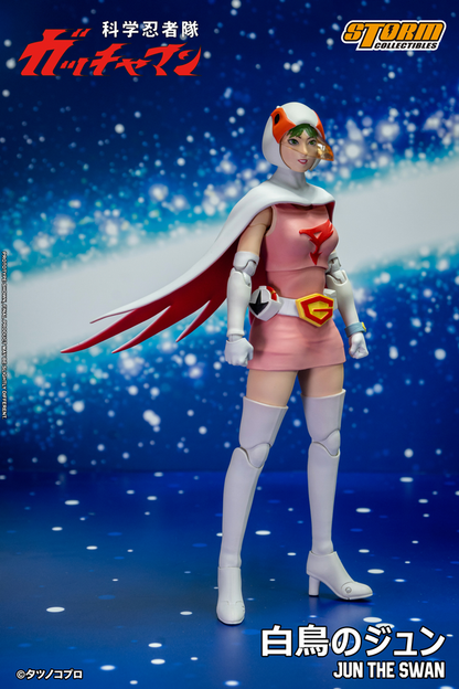 GATCHAMAN - JUN THE SWAN ACTION FIGURE | 科学忍者隊ガッチャマン アクションフィギュア G-3号 白鳥のジュン