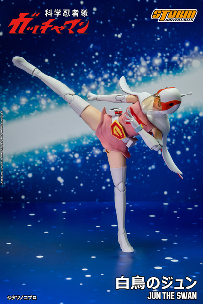 GATCHAMAN - JUN THE SWAN ACTION FIGURE | 科学忍者隊ガッチャマン アクションフィギュア G-3号 白鳥のジュン