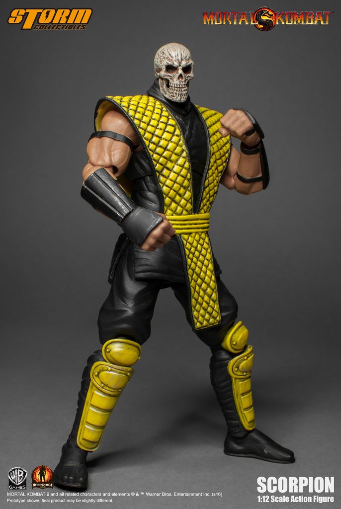 MORTAL KOMBAT 1/12 VS SERIES KLASSIC SCORPION | モータルコンバット 1/12 アクションフィギュア VS シリーズ クラシック スコーピオン