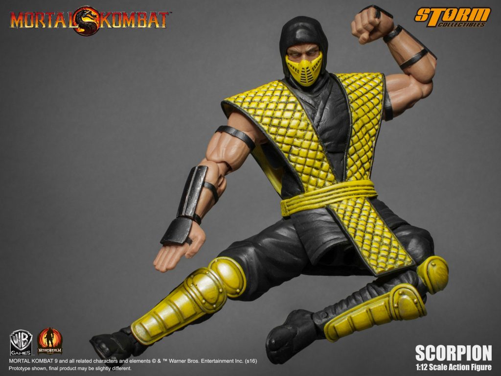 MORTAL KOMBAT 1/12 VS SERIES KLASSIC SCORPION | モータルコンバット 1/12 アクションフィギュア VS シリーズ クラシック スコーピオン