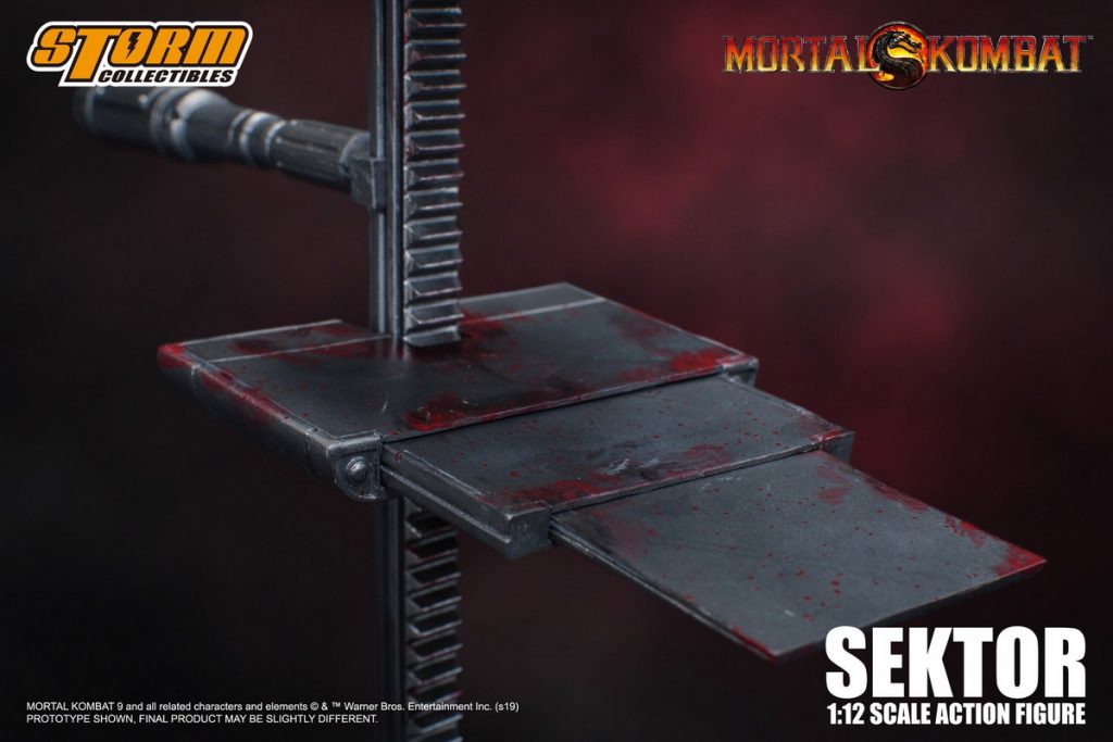MORTAL KOMBAT 1/12 SCALE ACTION FIGURE SEKTOR | モータルコンバット 1/12 アクションフィギュア セクター