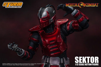 MORTAL KOMBAT 1/12 SCALE ACTION FIGURE SEKTOR | モータルコンバット 1/12 アクションフィギュア セクター