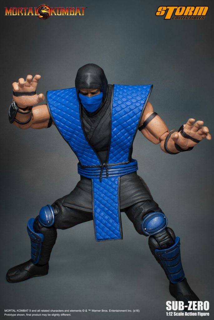 MORTAL KOMBAT 1/12 VS SERIES KLASSIC SUB-ZERO | モータルコンバット 1/12 アクションフィギュア VS シリーズ クラシック サブゼロ