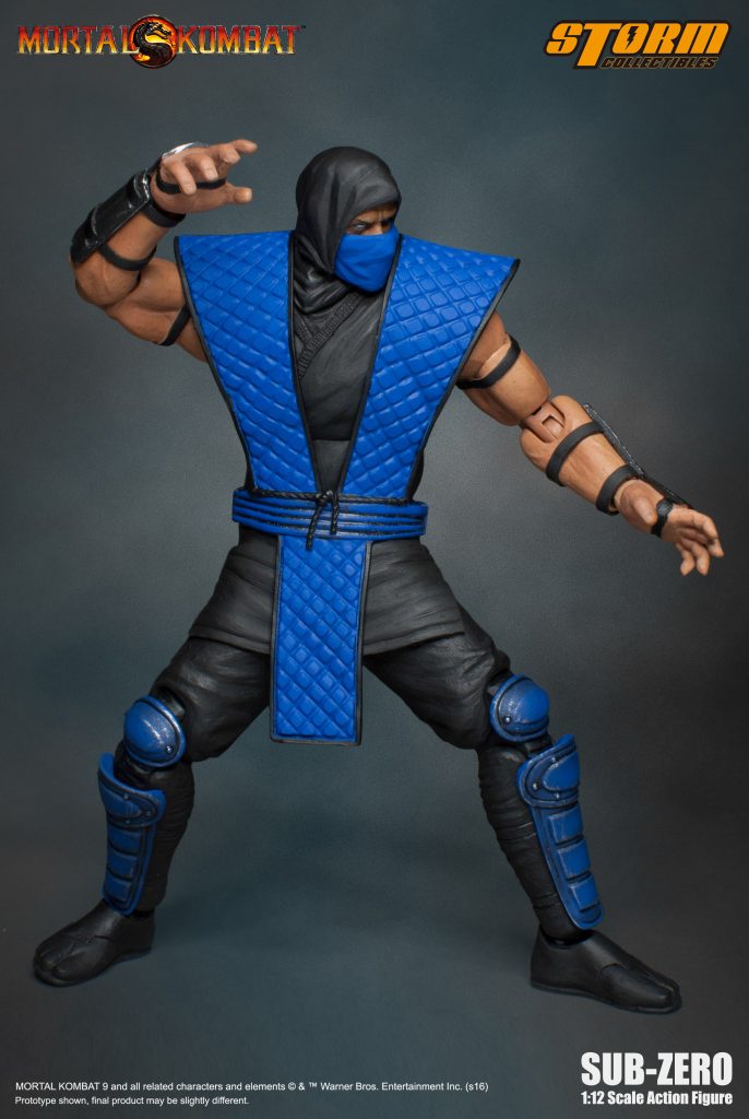 MORTAL KOMBAT 1/12 VS SERIES KLASSIC SUB-ZERO | モータルコンバット 1/12 アクションフィギュア VS シリーズ クラシック サブゼロ