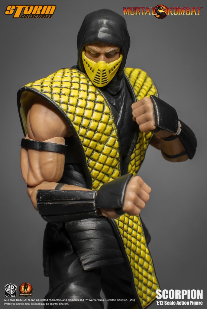 MORTAL KOMBAT 1/12 VS SERIES KLASSIC SCORPION | モータルコンバット 1/12 アクションフィギュア VS シリーズ クラシック スコーピオン