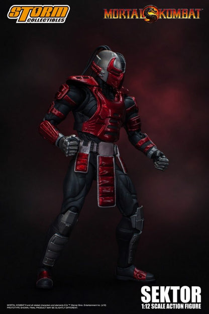 MORTAL KOMBAT 1/12 SCALE ACTION FIGURE SEKTOR | モータルコンバット 1/12 アクションフィギュア セクター