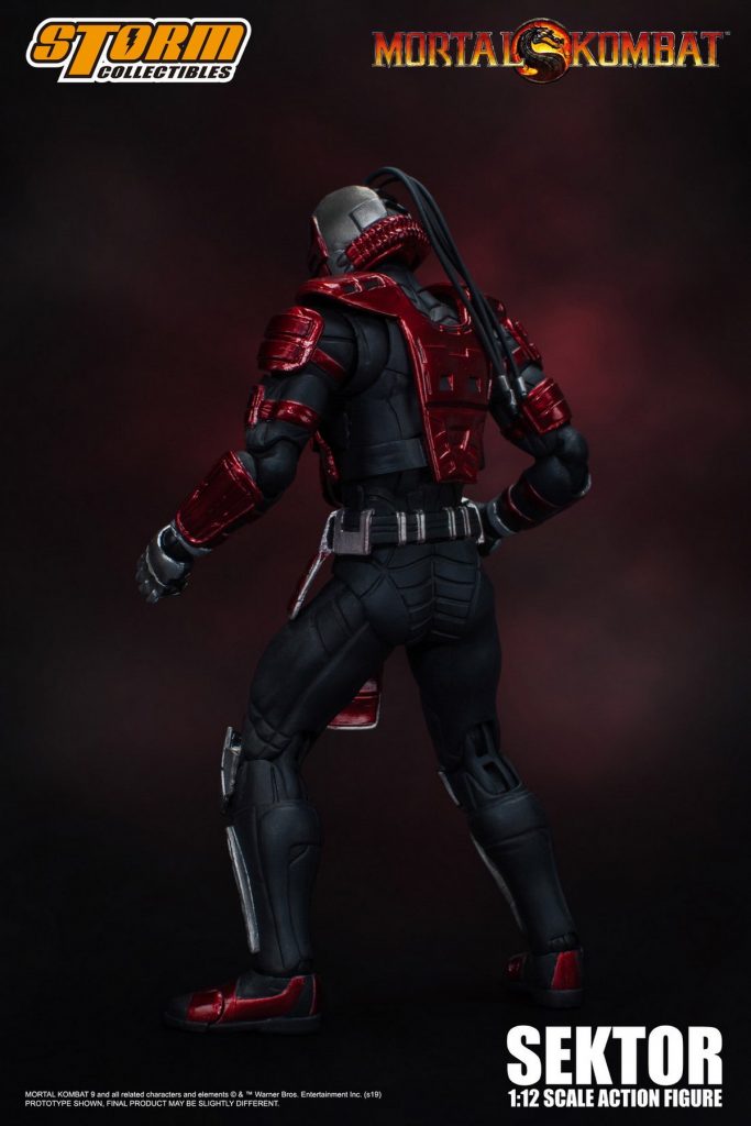MORTAL KOMBAT 1/12 SCALE ACTION FIGURE SEKTOR | モータルコンバット 1/12 アクションフィギュア セクター