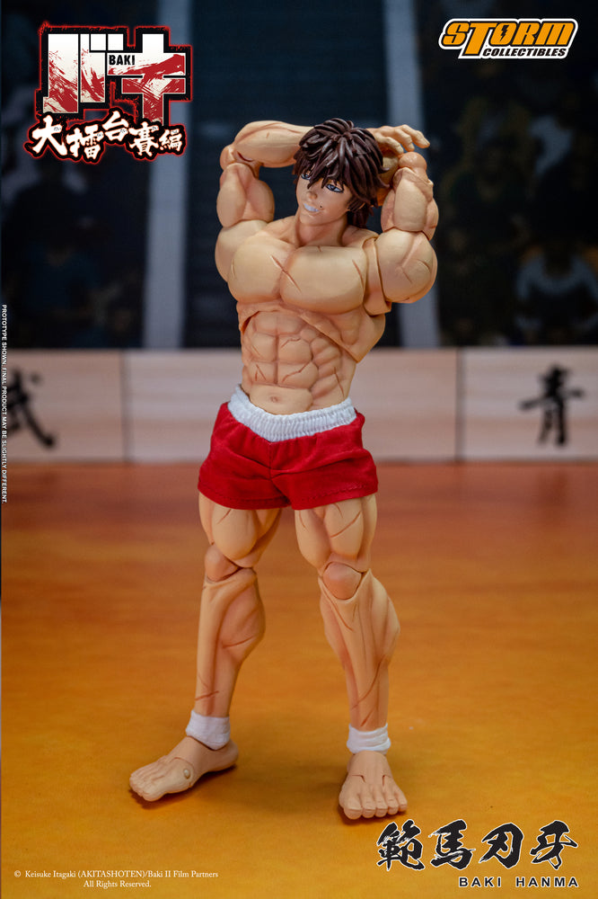BAKI - BAKI HANMA ACTION FIGURE | バキ アクションフィギュア 範馬刃牙