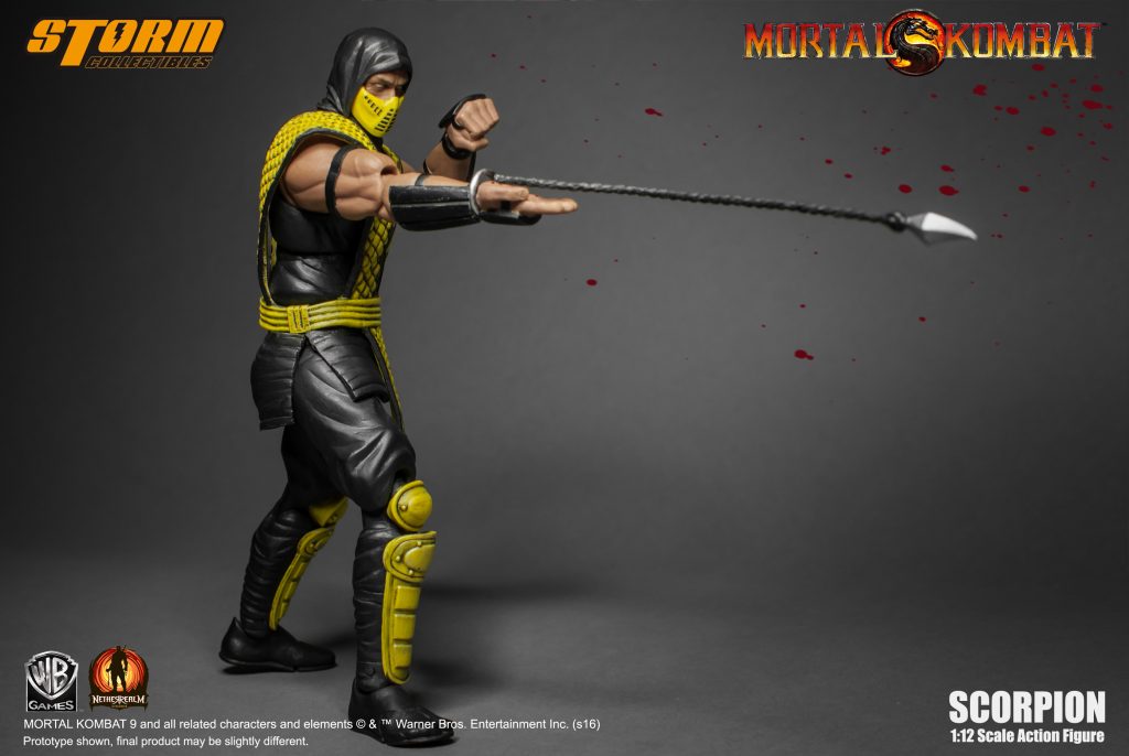 MORTAL KOMBAT 1/12 VS SERIES KLASSIC SCORPION | モータルコンバット 1/12 アクションフィギュア VS シリーズ クラシック スコーピオン