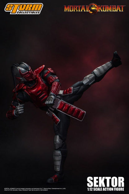 MORTAL KOMBAT 1/12 SCALE ACTION FIGURE SEKTOR | モータルコンバット 1/12 アクションフィギュア セクター