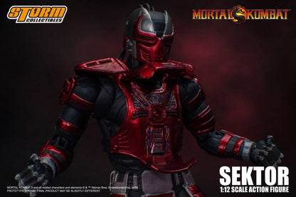 MORTAL KOMBAT 1/12 SCALE ACTION FIGURE SEKTOR | モータルコンバット 1/12 アクションフィギュア セクター