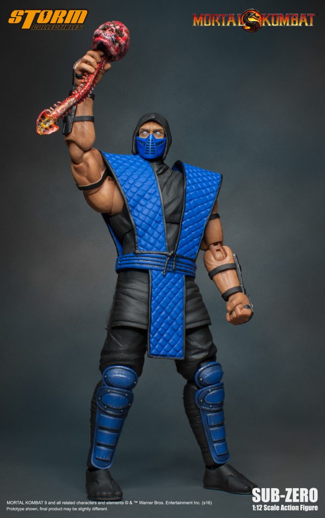 MORTAL KOMBAT 1/12 VS SERIES KLASSIC SUB-ZERO | モータルコンバット 1/12 アクションフィギュア VS シリーズ クラシック サブゼロ