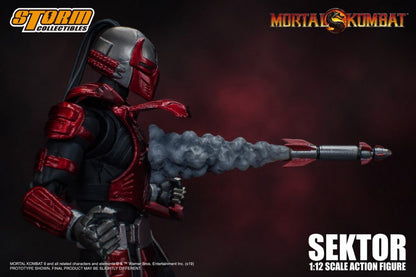 MORTAL KOMBAT 1/12 SCALE ACTION FIGURE SEKTOR | モータルコンバット 1/12 アクションフィギュア セクター