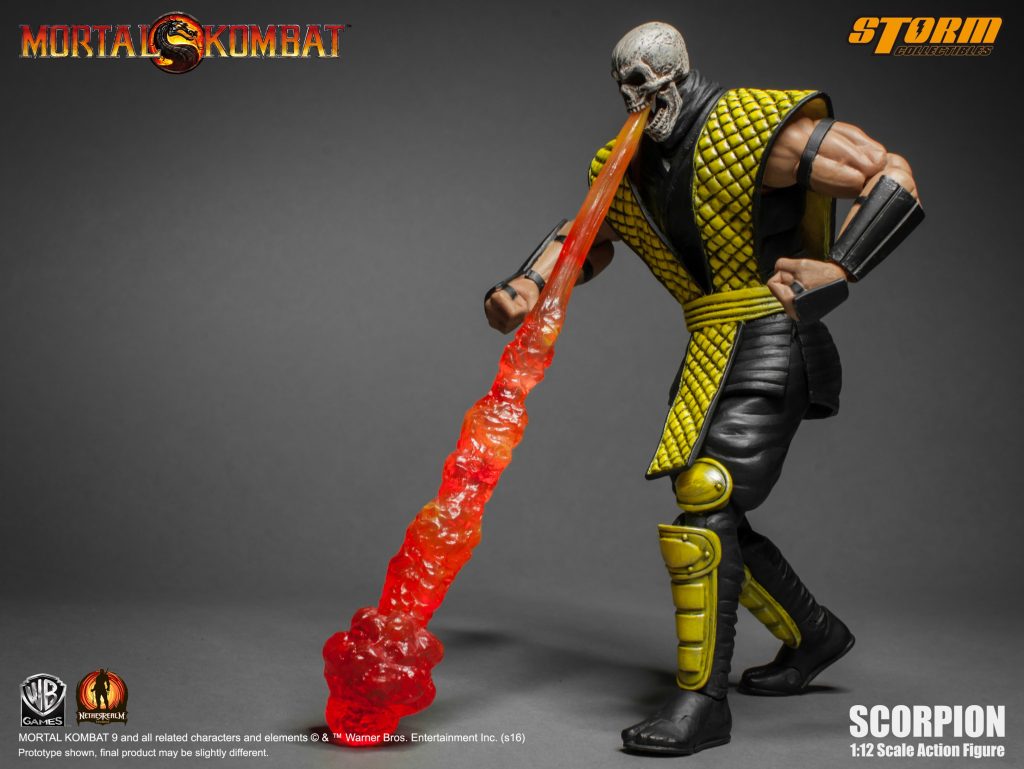 MORTAL KOMBAT 1/12 VS SERIES KLASSIC SCORPION | モータルコンバット 1/12 アクションフィギュア VS シリーズ クラシック スコーピオン