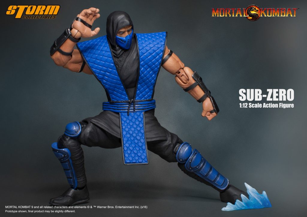MORTAL KOMBAT 1/12 VS SERIES KLASSIC SUB-ZERO | モータルコンバット 1/12 アクションフィギュア VS シリーズ クラシック サブゼロ