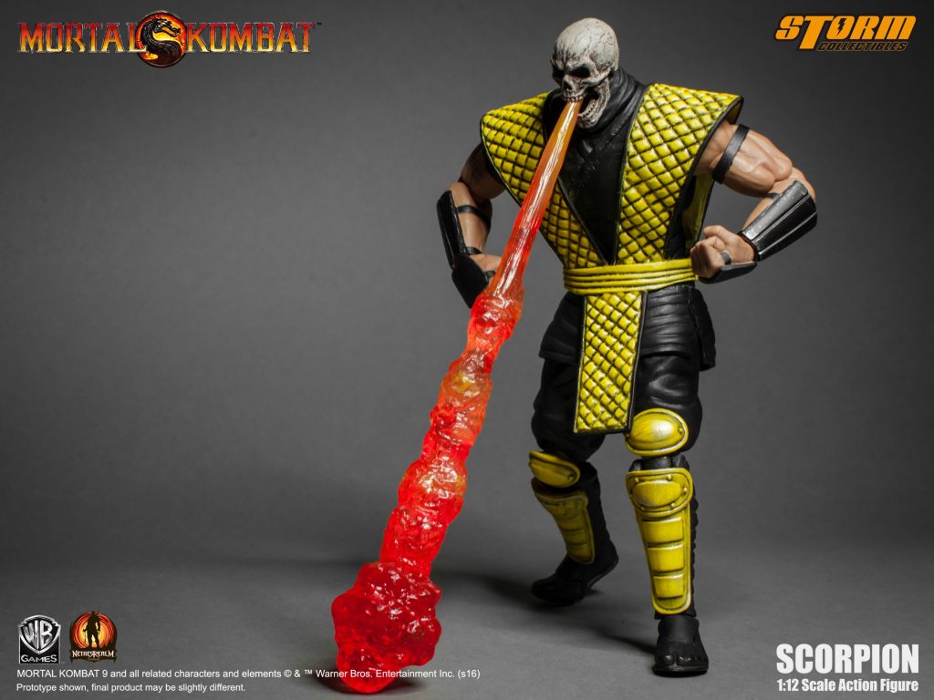 MORTAL KOMBAT 1/12 VS SERIES KLASSIC SCORPION | モータルコンバット MORTAL KOMBAT 1/12 VS SERIES KLASSIC SCORPION | モータルコンバット