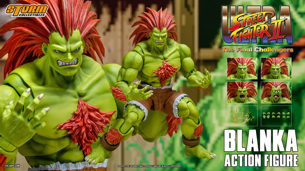 ULTRA STREET FIGHTER II THE FINAL CHALLENGERS - BLANKA ACTION FIGURE | ウルトラストリートファイターII ザ・ファイナルチャレンジャーズ アクションフィギュア ブランカ
