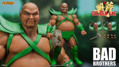 GOLDEN AXE ACTION FIGURE BAD BROTHERS | ゴールデンアックス アクションフィギュア バド兄弟