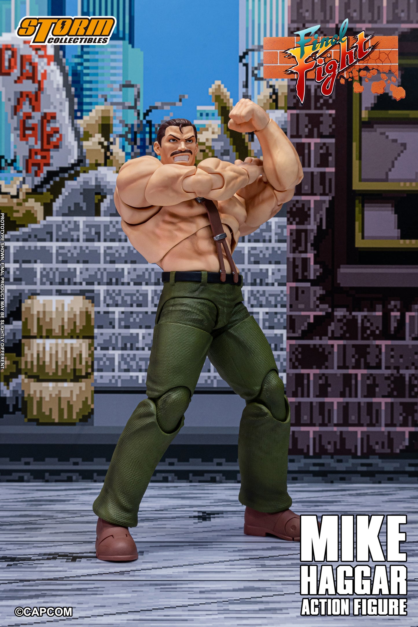 FINAL FIGHT - MIKE HAGGAR Action Figure | ファイナルファイト アクションフィギュア マイク・ハガー